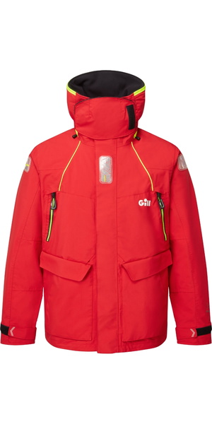 2026 Gill Mens OS2 Offshore Jacket OS26J - Red